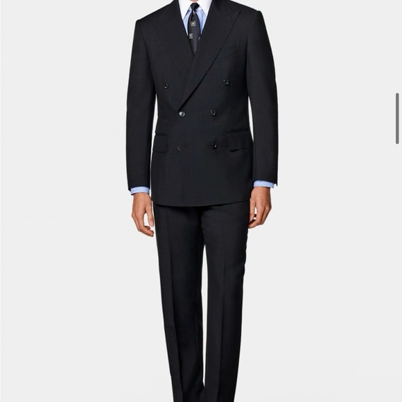 Men's BRAND NEW SUITSUPPLY Double Breasted Suit Sz 40R